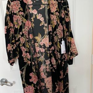 Floral kimono
